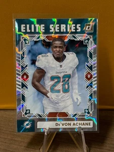 2025 Donruss "Elite Series" Devon Achane Miami Dolphins 🔥 - Foto 1 di 2