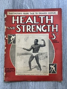 HEALTH & STRENGTH Fitness & Sports Magazine CHARLES ATLAS OCT 26 1935 V 57 NO 17 - Picture 1 of 16