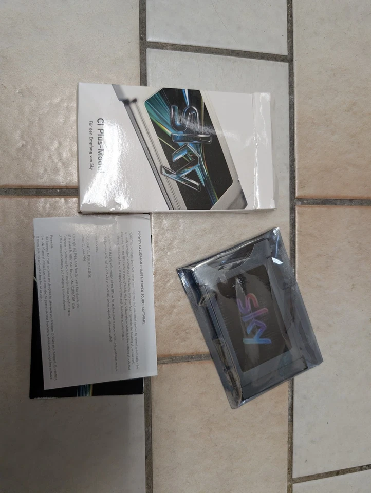 CI+ Modul Sat V13 V14 V15 Original Sky - Bild 1 von 2