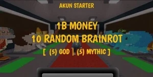Steal A Brainrot Acc - 5 Brainrot God Random | 1B Cash | 5 Random Mythic - Foto 1 di 1