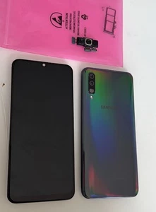 Oryginalny Samsung Galaxy A50 A505F Wyświetlacz LCD Ekran Ramka Pokrywa baterii itp - Zdjęcie 1 z 2