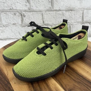 Arcopedico Mujer LS Tejido Verde Citrón Marrón 1151-D83 Talla US 6 EU 37 Portugal - Imagen 1 de 11
