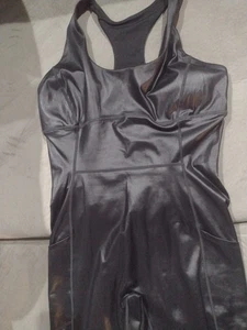 Fabletics Black One Piece Jumpsuit Pants Size XL Motion 365 Workout Gym Active - Picture 1 of 3