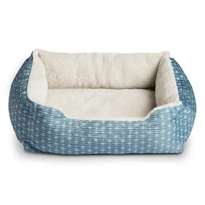 Vibrant Life Cuddler Small Dog or Cat Bed, Blue 19" x 15" - Picture 1 of 6