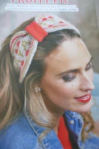 Knitting Pattern- Lady's Attractive Headband Using Oddments Of D.K - Picture 1 of 1