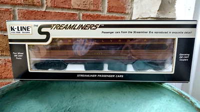 K Line Pennsylvania Modernism K4580-7458 Baggage Car KCC PRR Open BOX - Image 1 of 4