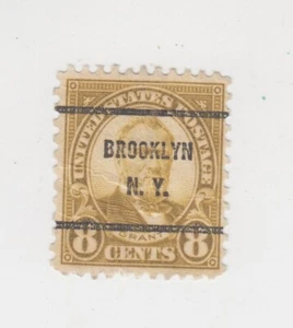 United States 1926. 8c Ulysses S. Grant. Precancel - Brooklyn N.Y. Sc#270 - Picture 1 of 2
