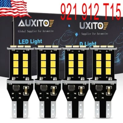 4X White LED Reverse Light+Cargo Area Light Bulbs for RAM 1500 2500 3500 2011-17 - Image 1 of 4