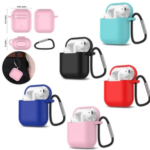 For Apple AirPods 3&2&1 Pro 2nd Gen Silicone Protector Shockproof Cover+Keychain - Picture 1 of 68