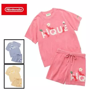 PIKMIN meets GELATO PIQUE NINTENDO TOKYO JQD Pullover Short Pants Set JAPAN NEW - Picture 1 of 47