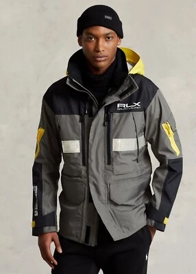 £899 RALPH LAUREN RLX 03 Unit Water-Repellent Optimum Performance Parka Jacket - Image 1 of 4