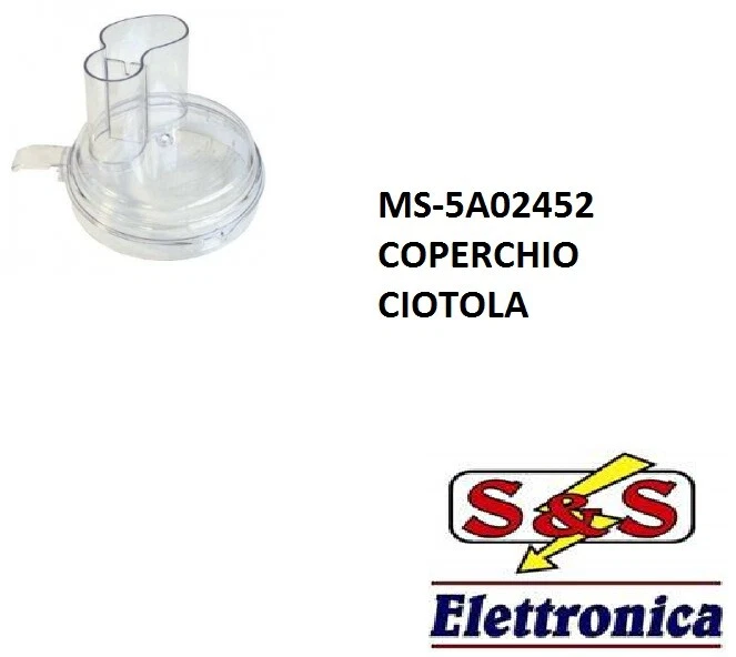 MS-5A02452 COPERCHIO CIOTOLA FRULLATORE MOULINEX MASTERCHEF 8000  FP653, FP660 - Immagine 1 di 1