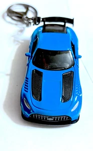 Mercedes Benz AMG Keychain Blue Hot Wheels Matchbox Style VALENTINES GIFT - Bild 1 von 3