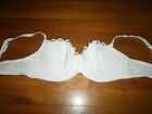 ADORE ME WHITE  LIGHTLY PADDED LACE OVERLAY UNDERWIRED PUSHUP BRA SIZE 38C NEW