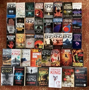 Stephen King / Paperback Books Lot of 39 / Various Titles / Bachman - Imagen 1 de 3