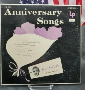 Anniversary Songs Ken Griffin At The Organ 33⅓ Vinyl LP Record 12" FREE SHIPPING - Picture 1 of 6