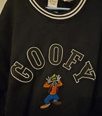 Sudadera Goofy De Colección Disney Store Azul Marino Bordada Talla M Nuevas Etiquetas Foto 1 de 4