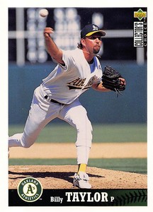 Billy Taylor 1997 Collector's Choice 414  Oakland Athletics  Baseball Card