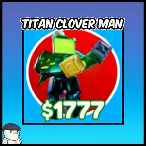 Toilet Tower Defense - Titan Clover Man [Fast Delivery!]