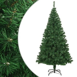 Artificial Christmas Tree with Thick Branches Green - Picture 1 of 6