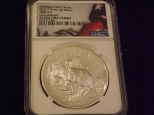 2022-P   AMERICAN LIBERTY       NGC  PF  70 - Picture 1 of 2