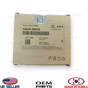 ✅Genuine✅ 1884909070 4pcs Spark Plug OEM Optima Hybrid 17-19 Sonata Hybrid 16-19 - Picture 1 of 1