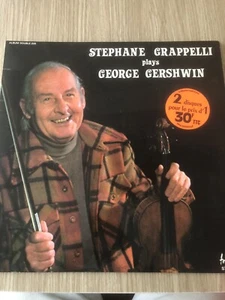 STÉPHANE GRAPPELLI PLAYS GEORGE GERSHWIN DOUBLE 2 VYNILE LP 33 TOURS RARE - Photo 1/4