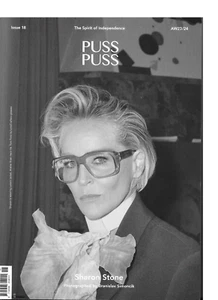SHARON STONE cover 1 PUSS PUSS #18 magazine A/W 2023 /4 Candice Swanepoel - Picture 1 of 8