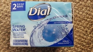 Dial Spring Water Soap 2 pack 3.2 oz each bar - Picture 1 of 1