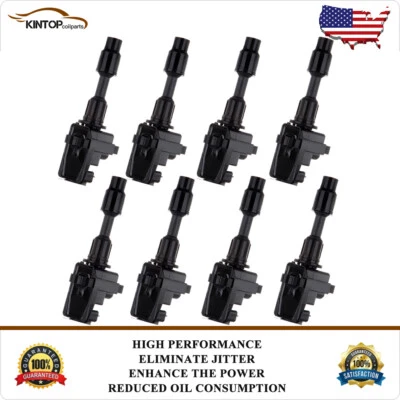For Infiniti Q45 1997 1998 1999 2000 2001 4.1L V8 UF282 IGC0013 8 Ignition coils Foto 1 de 4