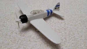 Maisto Mitsubishi Zero Fighter Plane Diecast White Blue B2-I44  Propeller - Picture 1 of 4