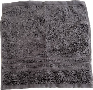 Hotel Collection Quick-Dry 100% Supima Cotton Jacquard Border Wash Towel  Pewter