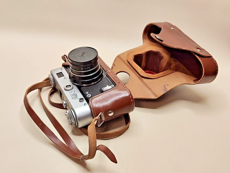 1964 Film Camera 35mm Tested FED 3 Industar-61 2.8/52 Rare Vintage Leica 3 Copy - Image 1 of 4