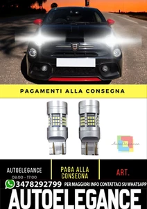 ✨Kit T20 Led Posición Diurna Biluce Led Can Bus Adecuado Para Fiat 500✨ - Imagen 1 de 4