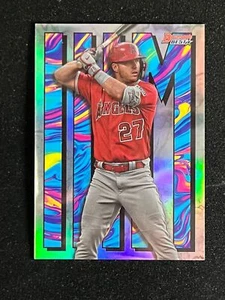 2023 Bowman's Best MIKE TROUT HIM INSERT HIM-1 LOS ANGELES ANGELS - Picture 1 of 2