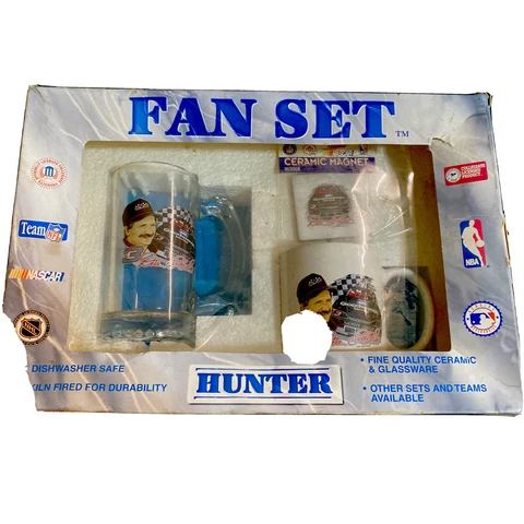 Hunter Ceramic Magnet & Mug & beer stein glassware gift set Dale Earnhardt #3 Cover