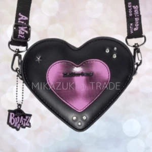 Dr. Martens × BRATZ Micro Heart Bag BLACK + BRATZ PURPLE 42384001 Authentic 2025 - Picture 1 of 9