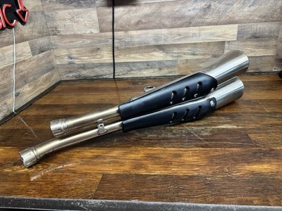 Triumph street Scrambler 900 OEM exhaust muffler 2202959 2202947 GOOD CONDITION - Image 1 of 4