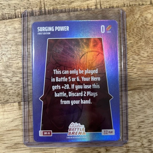 Bo Jackson Battle Arena Griffey #BPL-16 Surging Power Foil Bonus Play