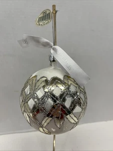 VTG Waterford Holiday Heirlooms Lismore Ice Ball Christmas Ornament - Picture 1 of 9