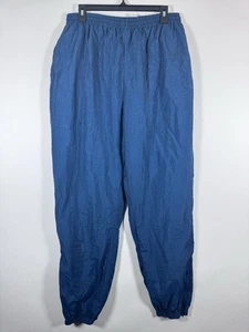 Vintage 90s Reebok Men's Sweatpants Navy Blue with Embroidered Logo Size XL - Picture 1 of 8