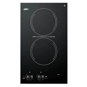 Summit CR2110 12"W 115V Built In Electric Cooktop - Black - Picture 1 of 1