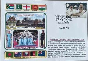 MÁS INCREÍBLE FINAL DE CRICKET INGLATERRA V NUEVA ZELANDA 14 DE JULIO DE 2019 CUBIERTA AMANECER - Imagen 1 de 1