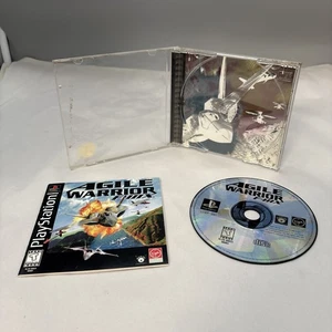 Agile Warrior F-IIIX Flight Battle Simulator Komplett CIB Black Label Ps1 - Bild 1 von 5