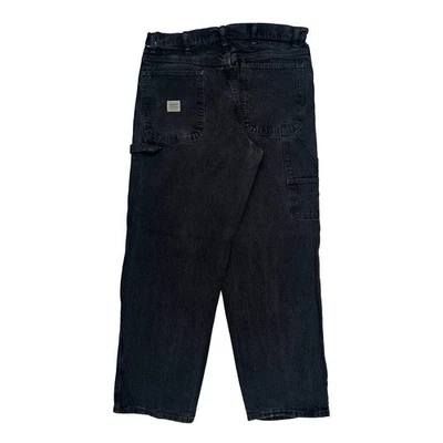 Lee Carpenter Pants - 36W 30L Black Cotton - Image 1 of 4