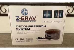 NEW! Z-Grav Spinal Decompression System Lumbar Belt For Back Pain Relief Sz. Lg - Picture 1 of 11