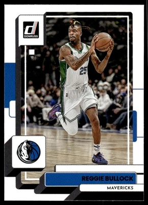 2022-23 Donruss Reggie Bullock Dallas Mavericks #183 - Image 1 of 2