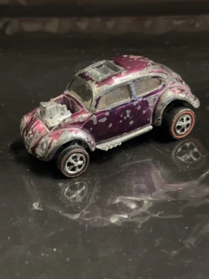 Hot Wheels Redline CUSTOM VOLKSWAGEN Tough Purple White Interior Nice !! - Image 1 of 4