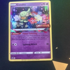 Comfey - (Prerelease) SWSH242 SWSH: Sword & Shield Promo Cards Holo - Picture 1 of 3