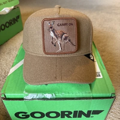 Gorra gorra Goorin Bros Friday Drop The Farm Flight Risk llevar canguro bolsillos Foto 1 de 4